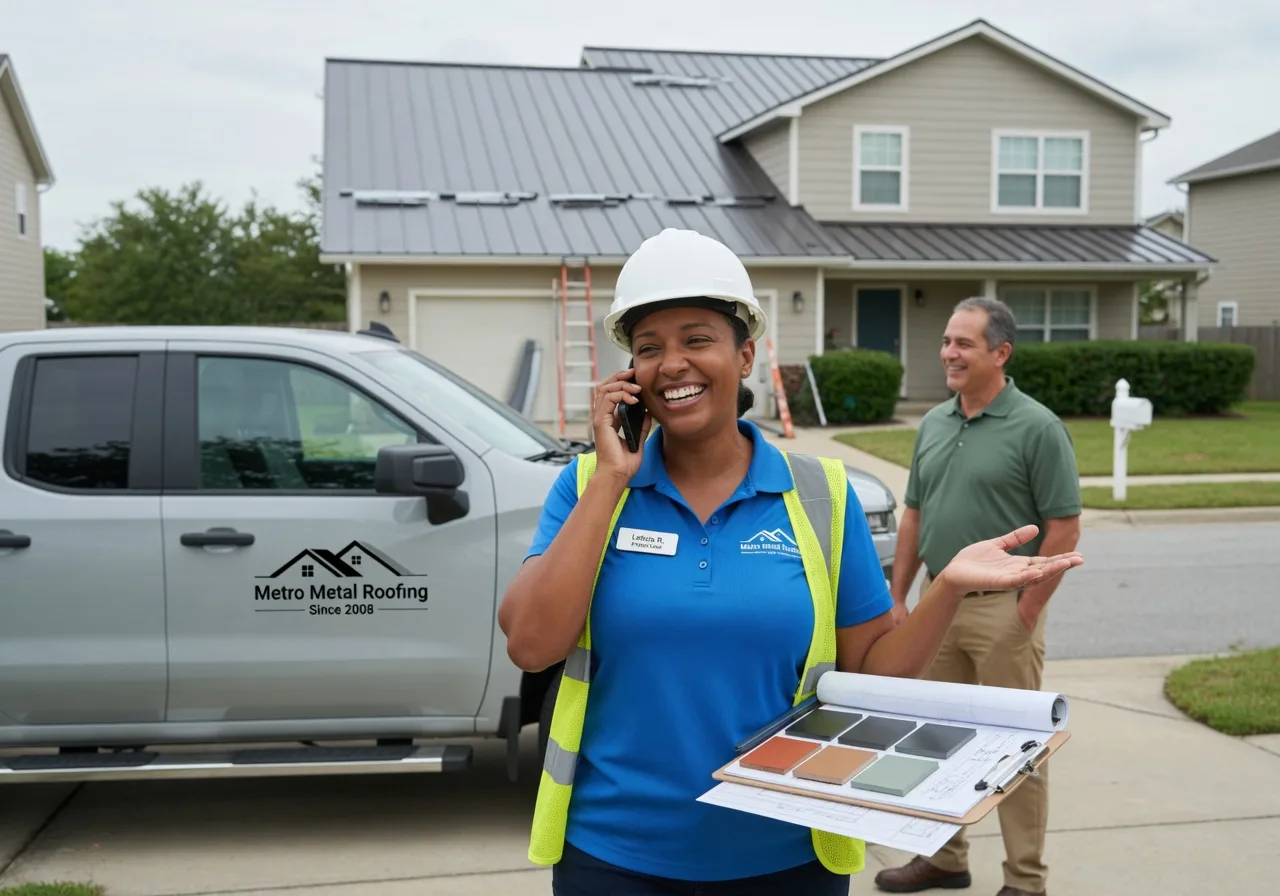 Storm Damage Metal Roof Repair in Hartford, IA